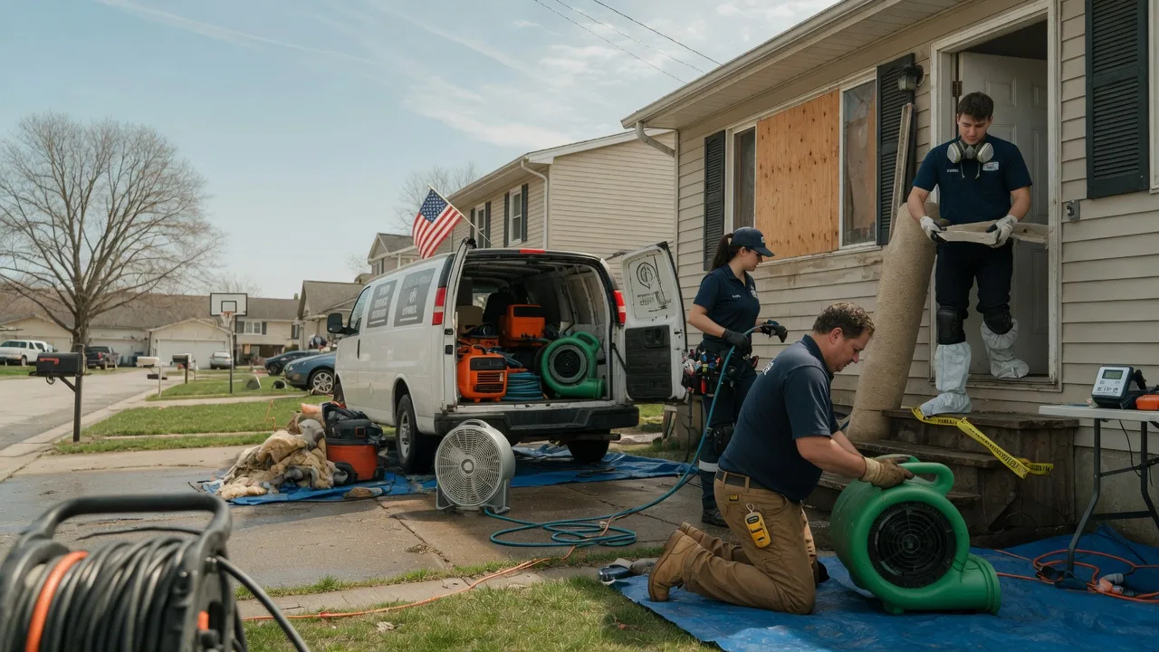 Water Damage Restoration in Berryton, KS near me